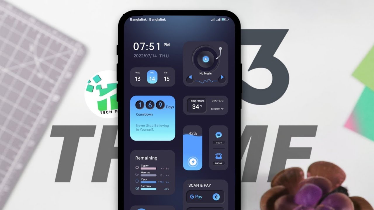 Top 3 Miui 13 Themes For Any Xiaomi Device | New System UI & Lockscreen