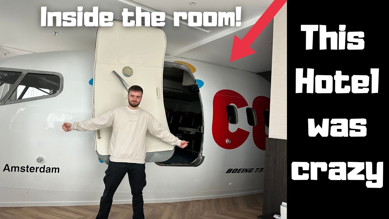 THERE WAS A PLANE IN MY HOTEL ROOM! (VIRAL TIKTOK)