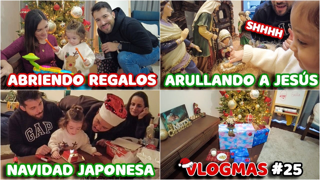 ABRIENDO REGALOS + NAVIDAD VERSIÓN JAPONESA + LÓGICA JAPÓN