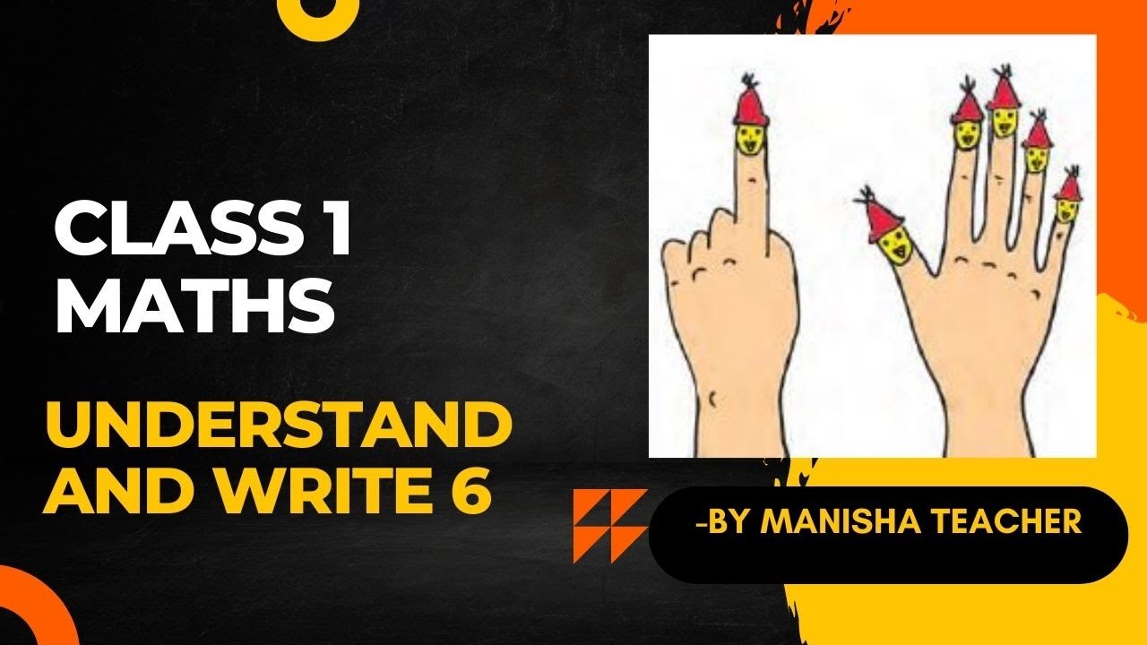 1 standard maths | UNDERSTAND 6: Class One #school #maths