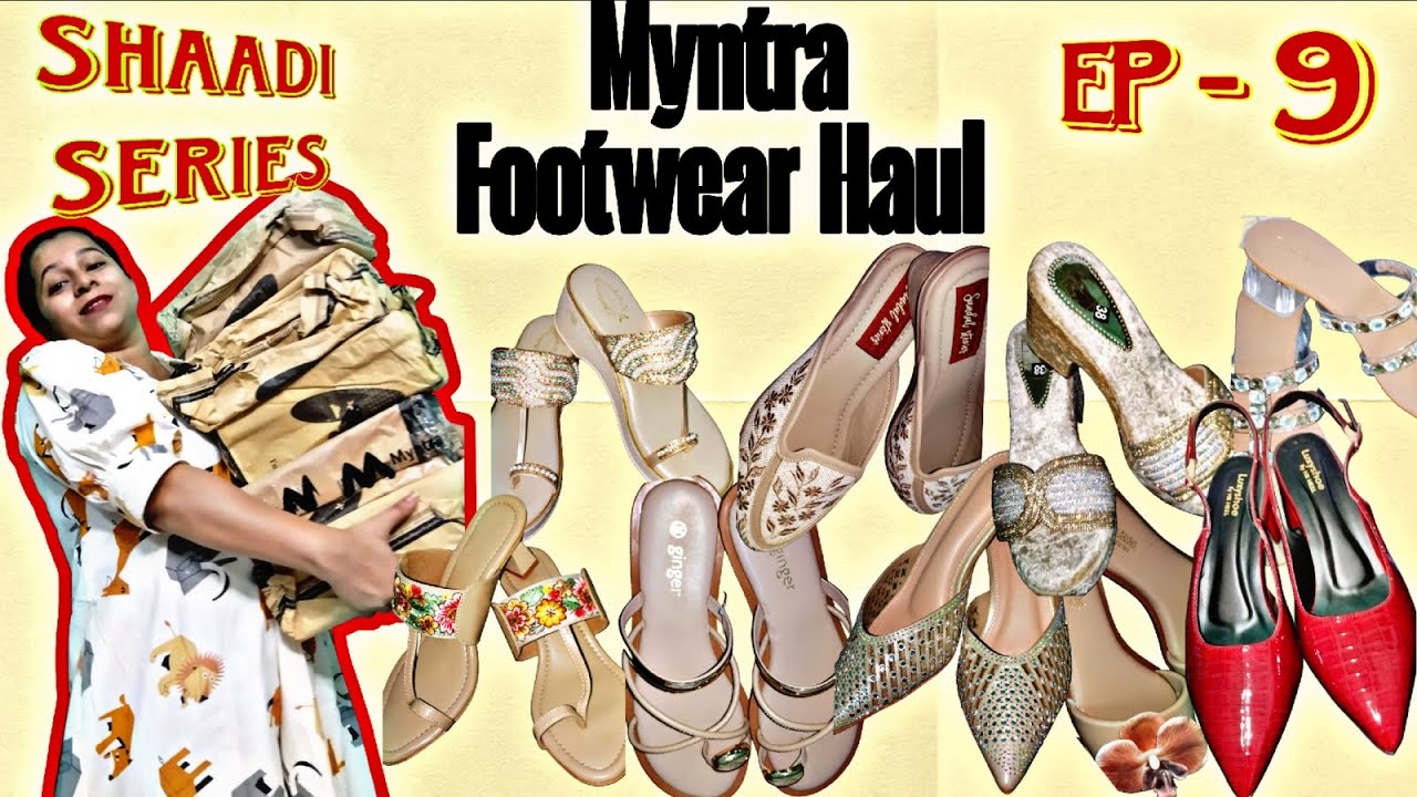 Budget Friendly Wedding Footwear👰Myntra Haul | Shaadi Series EP-9 | Honest Review #yt #footwear  