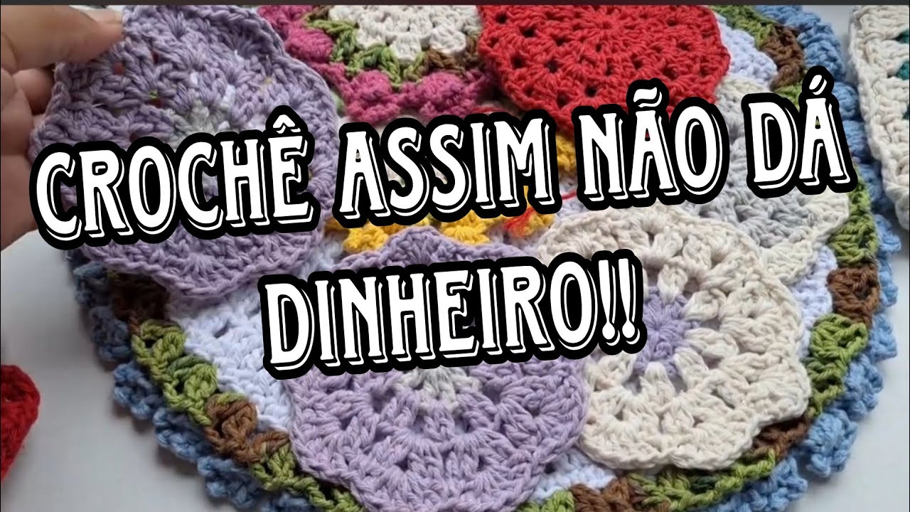 🚀UM MONTE DE CROCHÊ INACABADO! BORA TERMINAR E LUCRAR💲!🚀#crochet #semfiosolto #croche