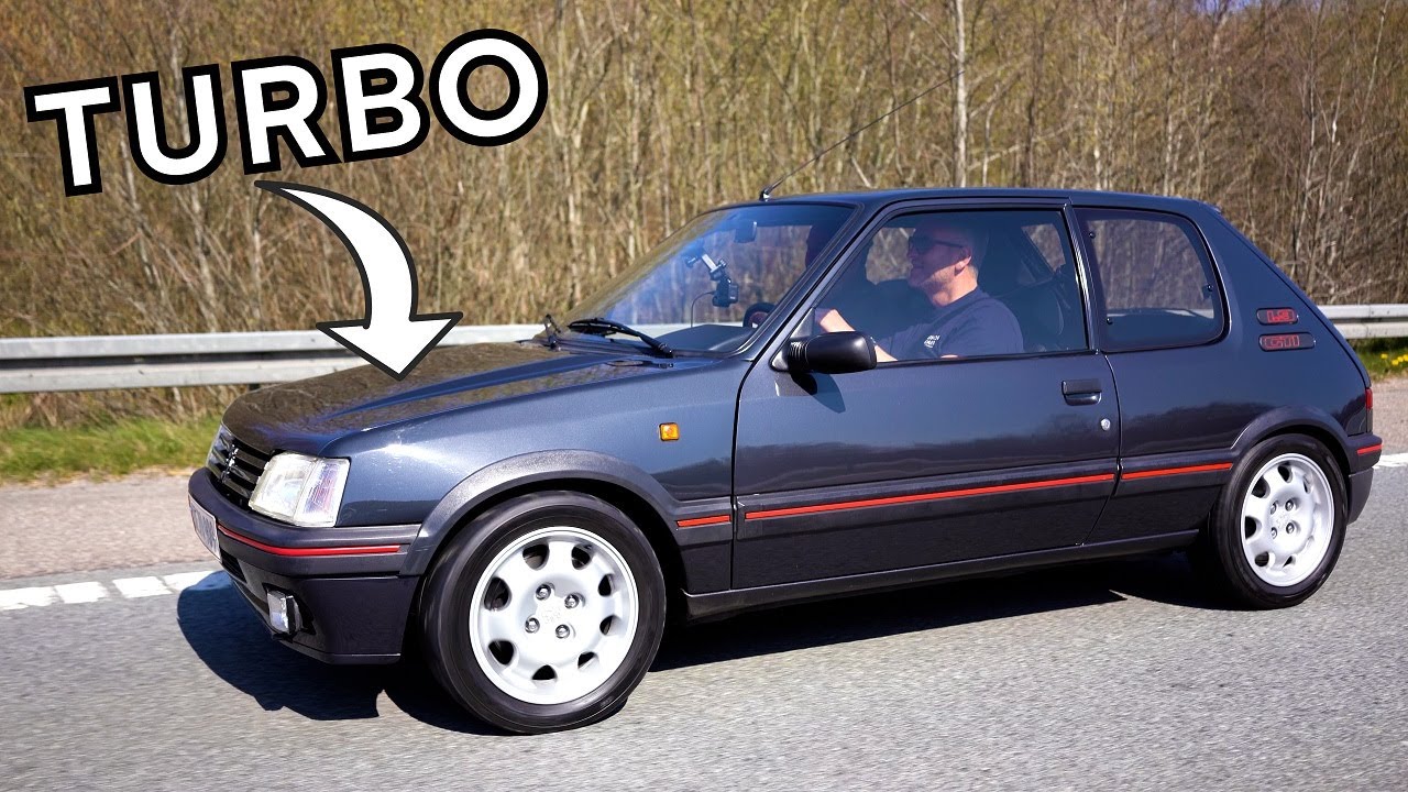 Niels prøver Peugeot 205 GTi med TURBO! Hør om et vigtigt problem i autobranchen