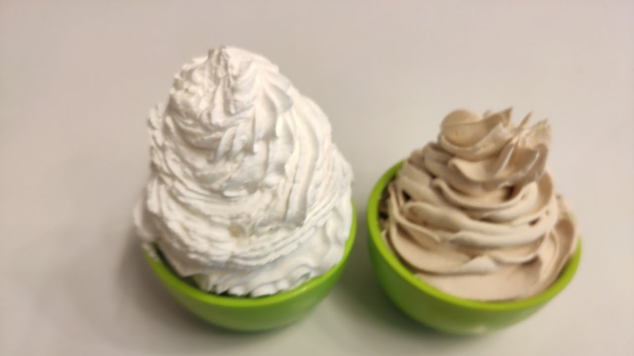 Artui leh chini hmanga whipped cream siam dan, a awlsamin a tui lutuk...