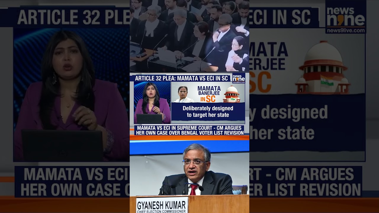 Mamta Vs ECI : CM Argues S.I.R. Case In SC | News9