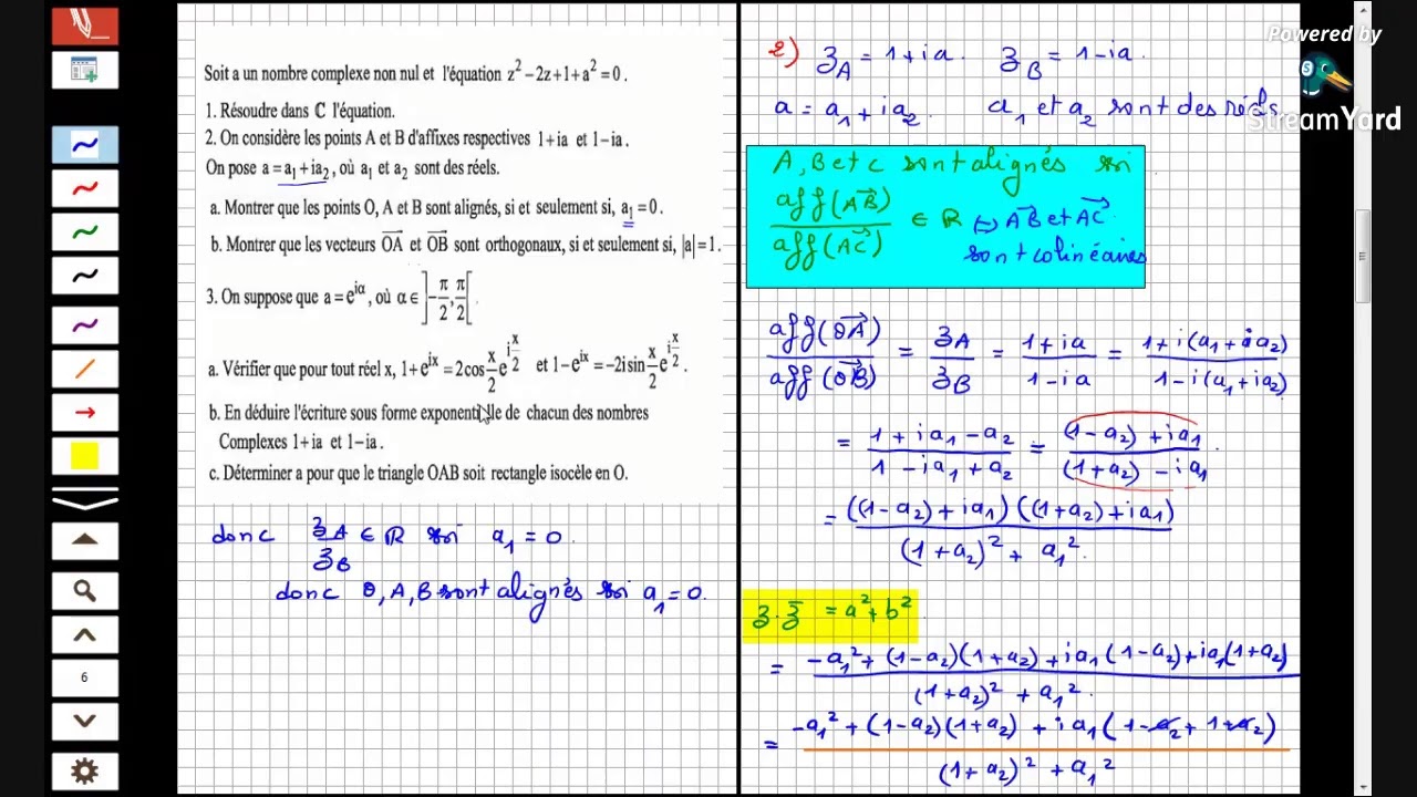 Révision complexe 1