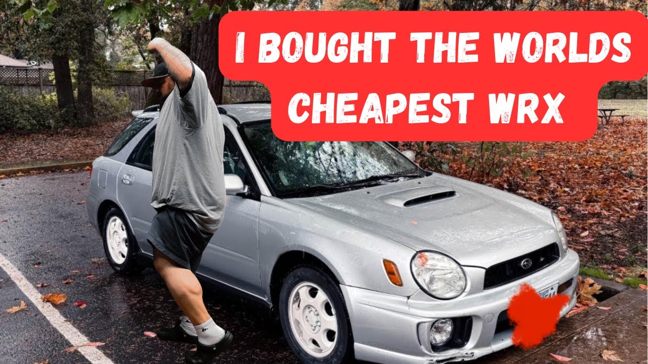 Buying the CHEAPEST WRX
