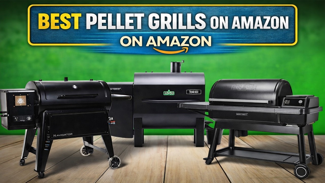 TOP 5 Best Pellet Grills  ON AMAZON RIGHT NOW