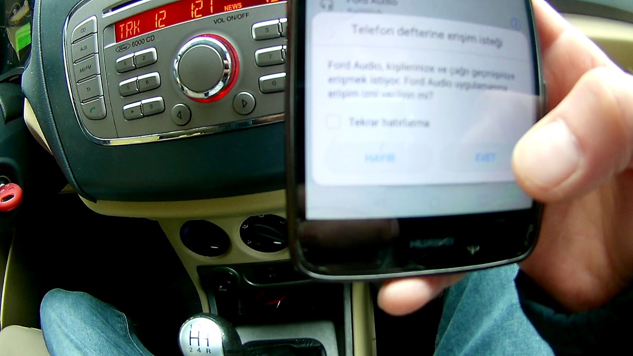 Ford Tourneo Connect 6000 CD Bluetooth ile bağlanma
