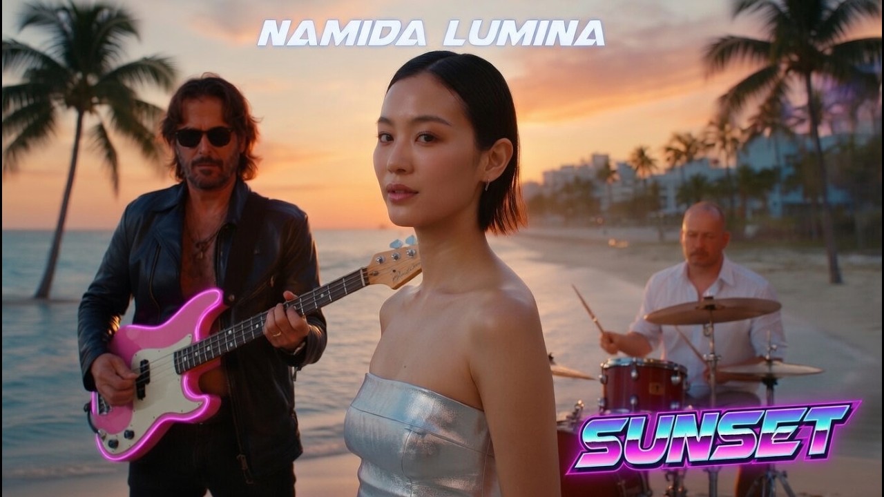 Sunset - Namida Lumina (Official Video) Summer Anthem - Electronic - Rock