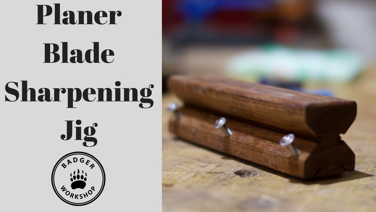 Planer Blade Sharpening Jig