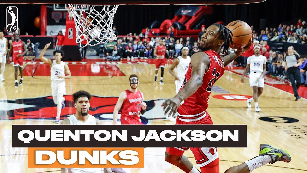 Quenton Jackson's Best Dunks From The 2023-24 G League Season