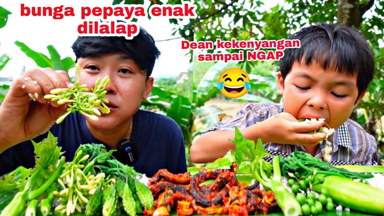 SAMBAL BELUT JENGKOL, DEAN KEKENYANGAN SAMPAI NGAP 😂.