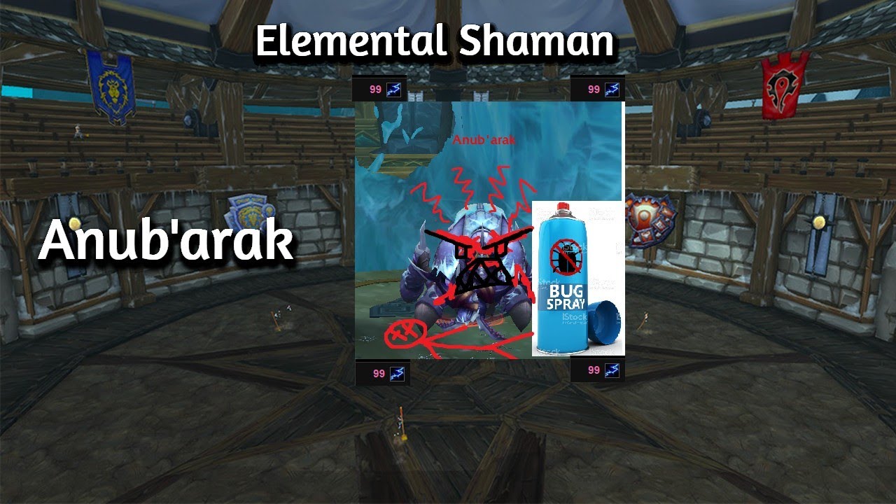 Anub'arak Elemental Shaman 99 PoV 