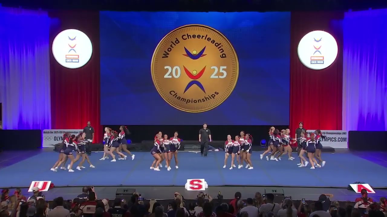 2025 ICU USA Cheer All Girl Premier Semis