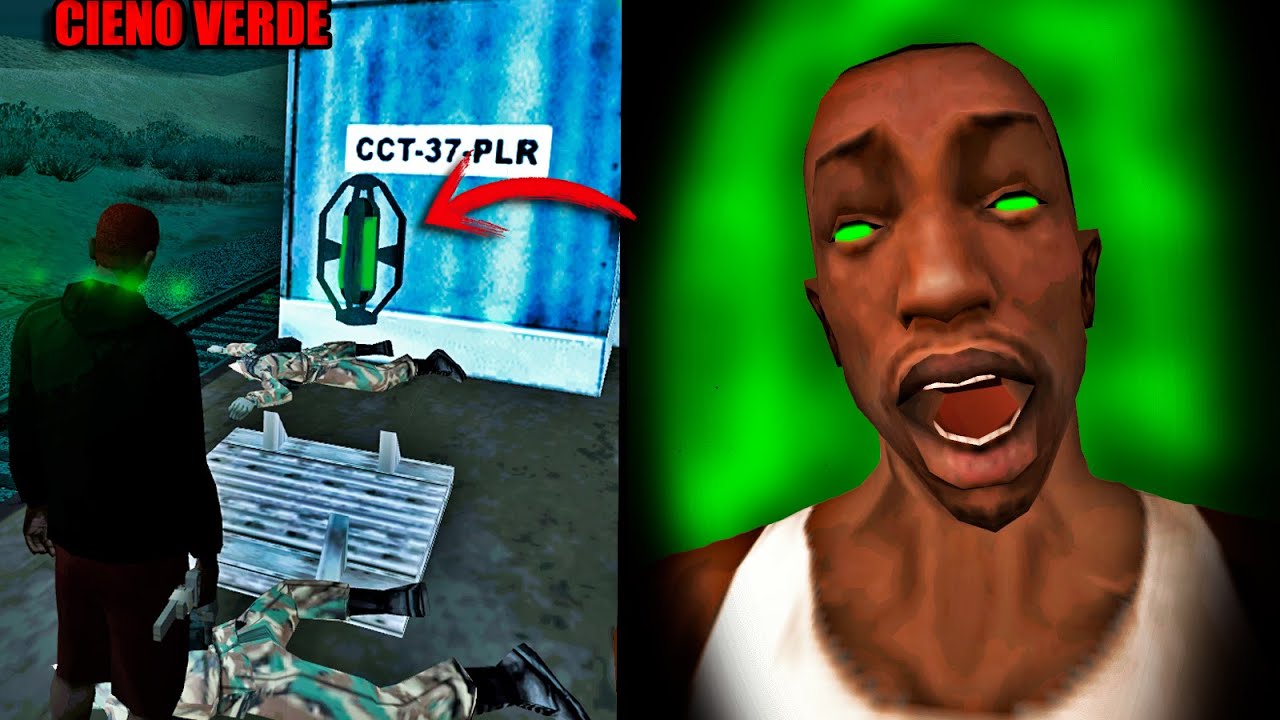 Nunca Robes EL FRASCO Cieno Verde del GTA San Andreas (Creepypasta)