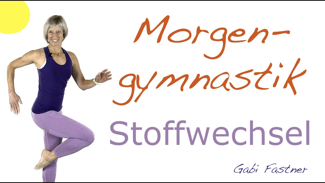 🌤️ 30 min. Stoffwechseltraining als Morgengymnastik | ohne Ger&auml;te, im Stehen