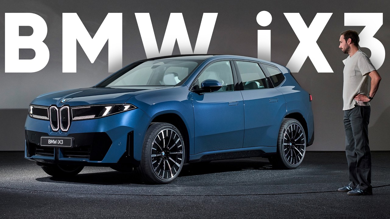 BMW iX3 : On a vu en AVANT-PREMIÈRE le nouveau SUV ÉLECTRIQUE RÉVOLUTIONNAIRE