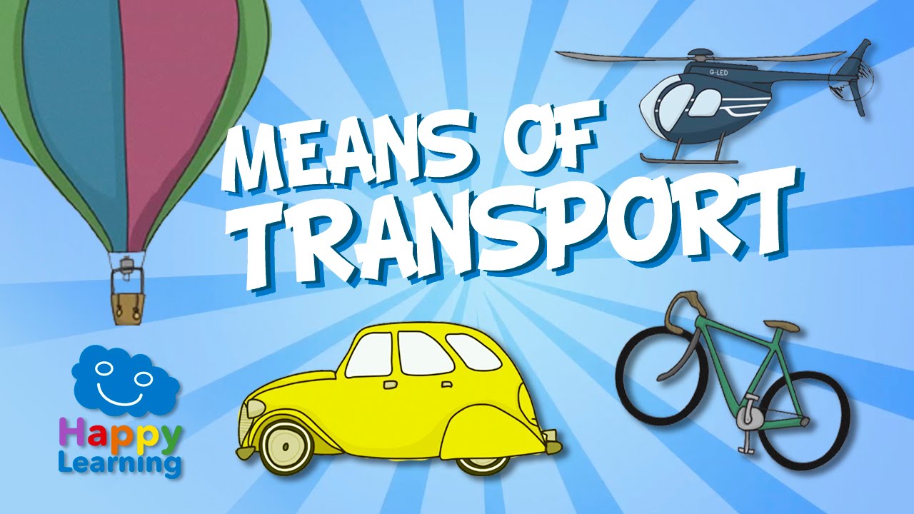 Aprende ingl&eacute;s. Los Medios de Transporte en Ingl&eacute;s | Videos Educativos para Ni&ntilde;os
