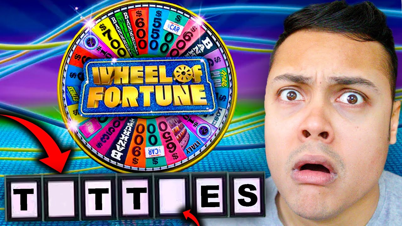 CAN YOU GUESS THE WORD ?!? (Wheel Of Fortune)