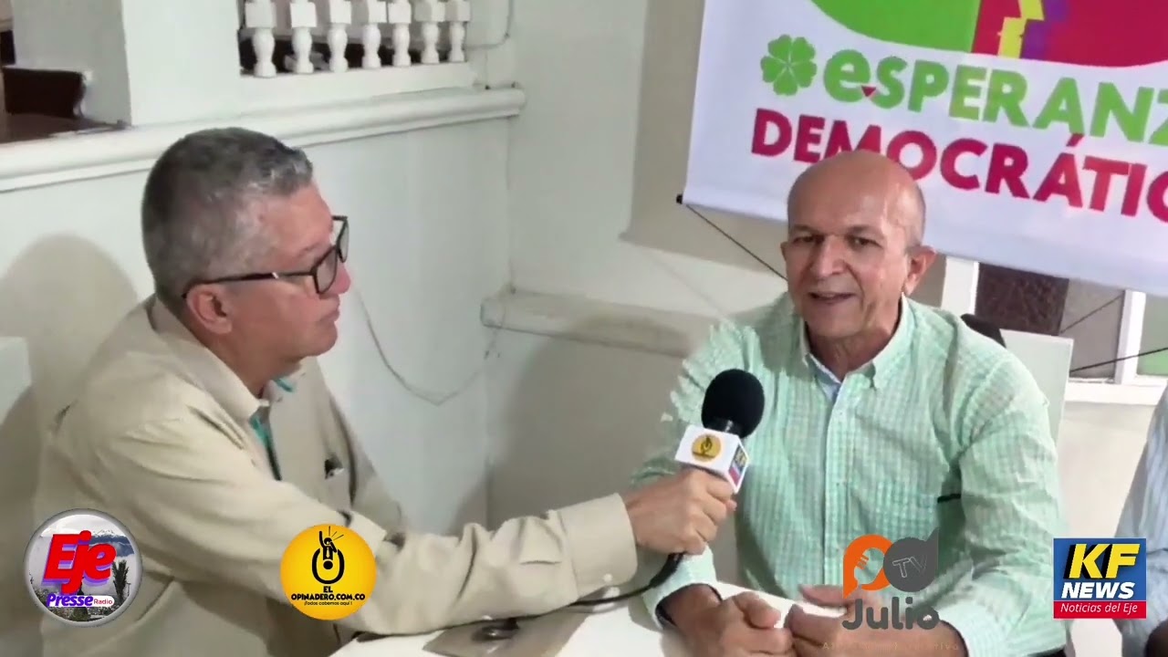 Germ&aacute;n Toro Zuluaga; renace la Esperanza Democr&aacute;tica