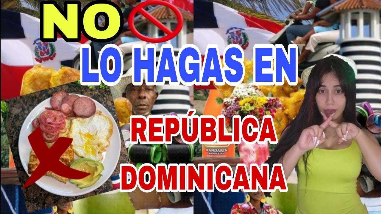 PROHIBIDO 🚔T BUSCAS UN PROBLEMA 😬21 COSAS QUE NO SE PUED HACER EN DOMINICANA CUBANA REACCIONA