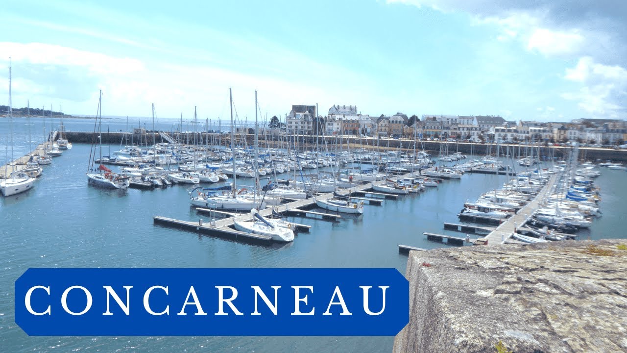 CONCARNEAU, Visite de la ville  - LE FINISTERE - PART 1