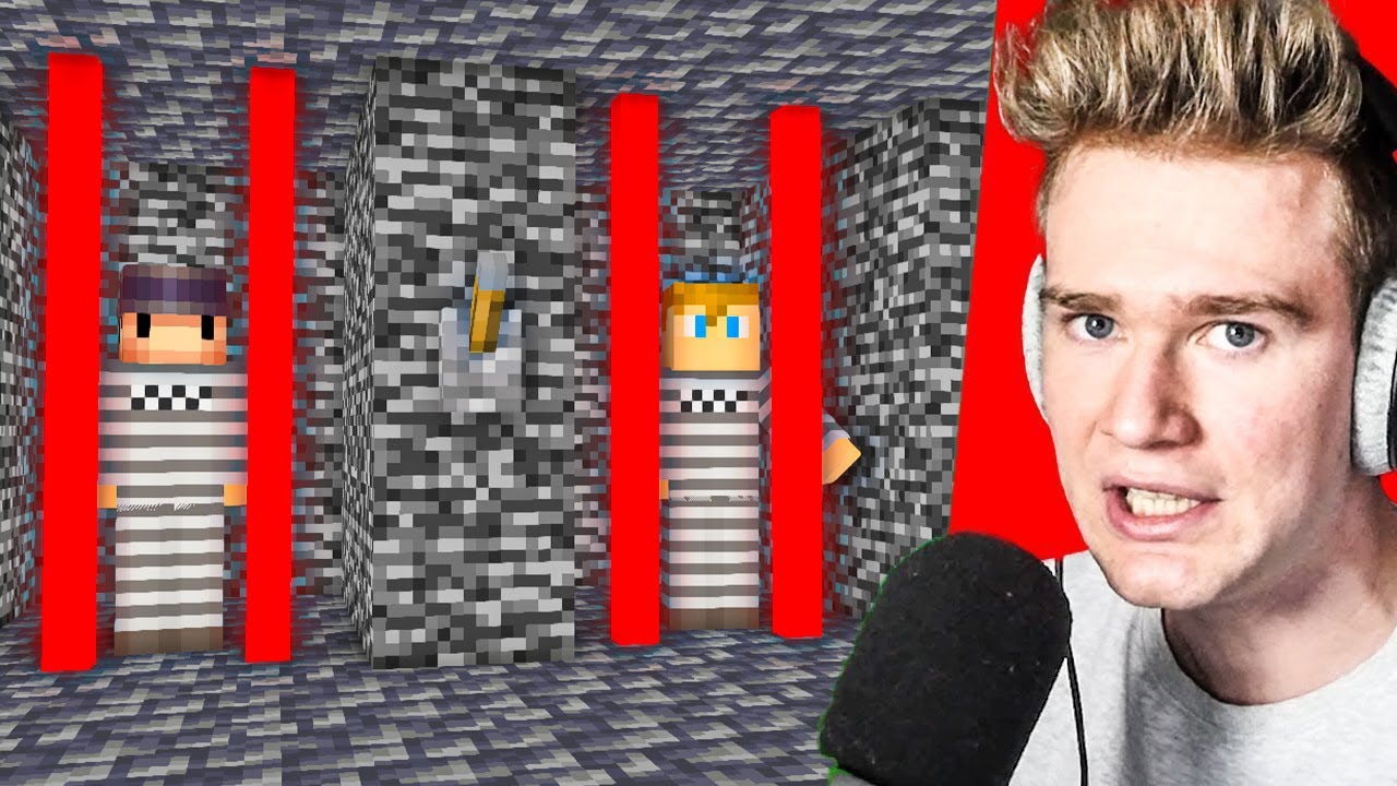 UCIEKŁEM Z WIĘZIENIA DLA YOUTUBERÓW! | Minecraft Policja i Więźniowie