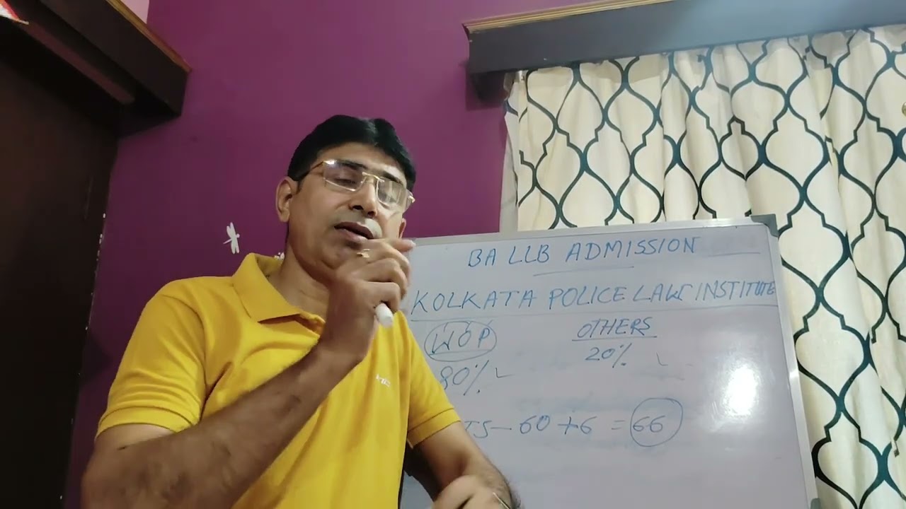 BALLB admission whole procedure of Kolkata Police Law Institute(for ward of Police & others)#details