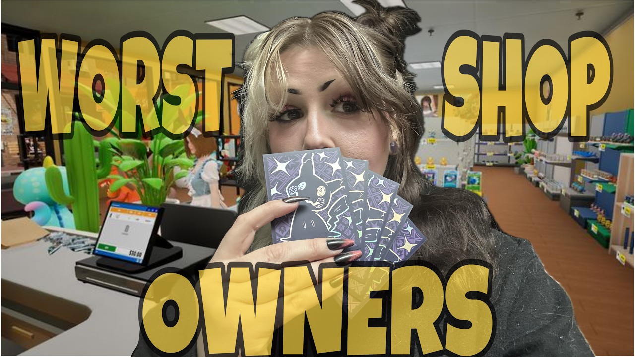 STARTING OUR CARD SHOP EMPIRE!