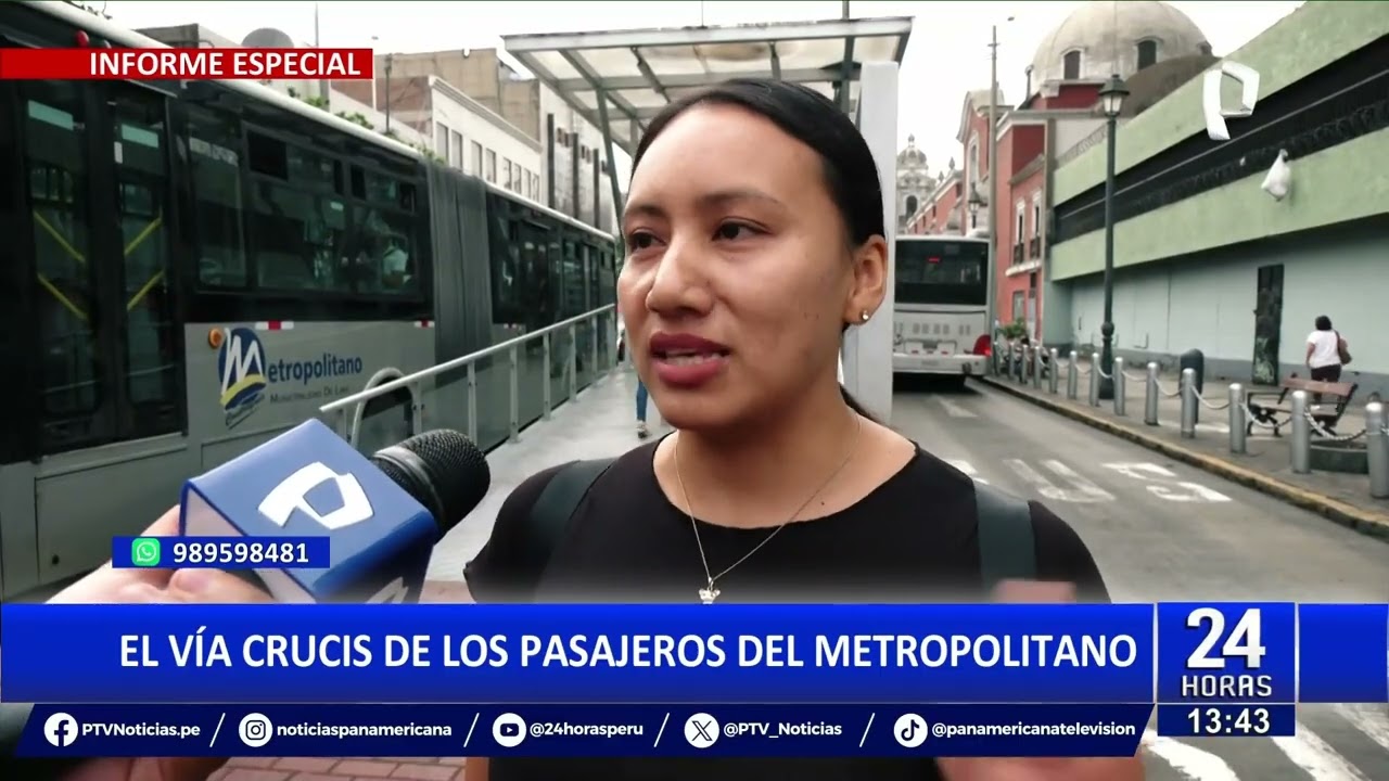 Caos en el Metropolitano: usuarios enfrentan interminables colas, calor y peleas a diario