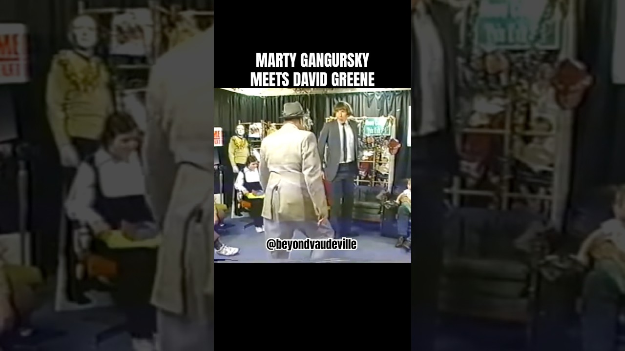 Marty Gangursky meets David Greene @beyondvaudeville