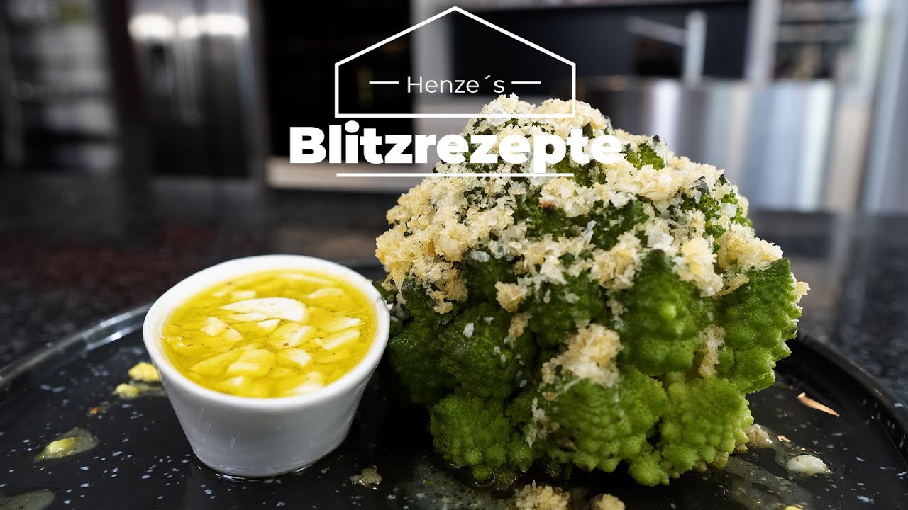 Romanesco aus dem Ofen mit Vinaigrette | ⚡ HENZES BLITZREZEPTE EXPRESS ⚡
