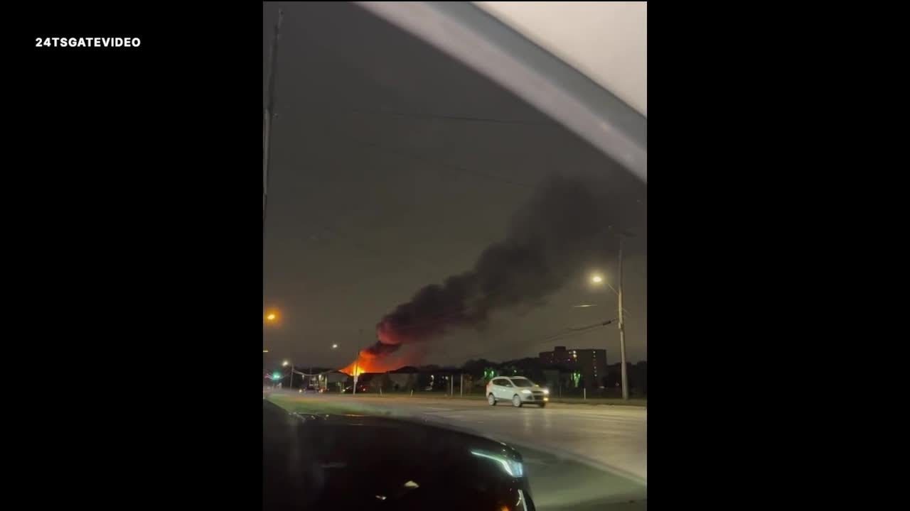 Large fire at Southgate assisted living facility