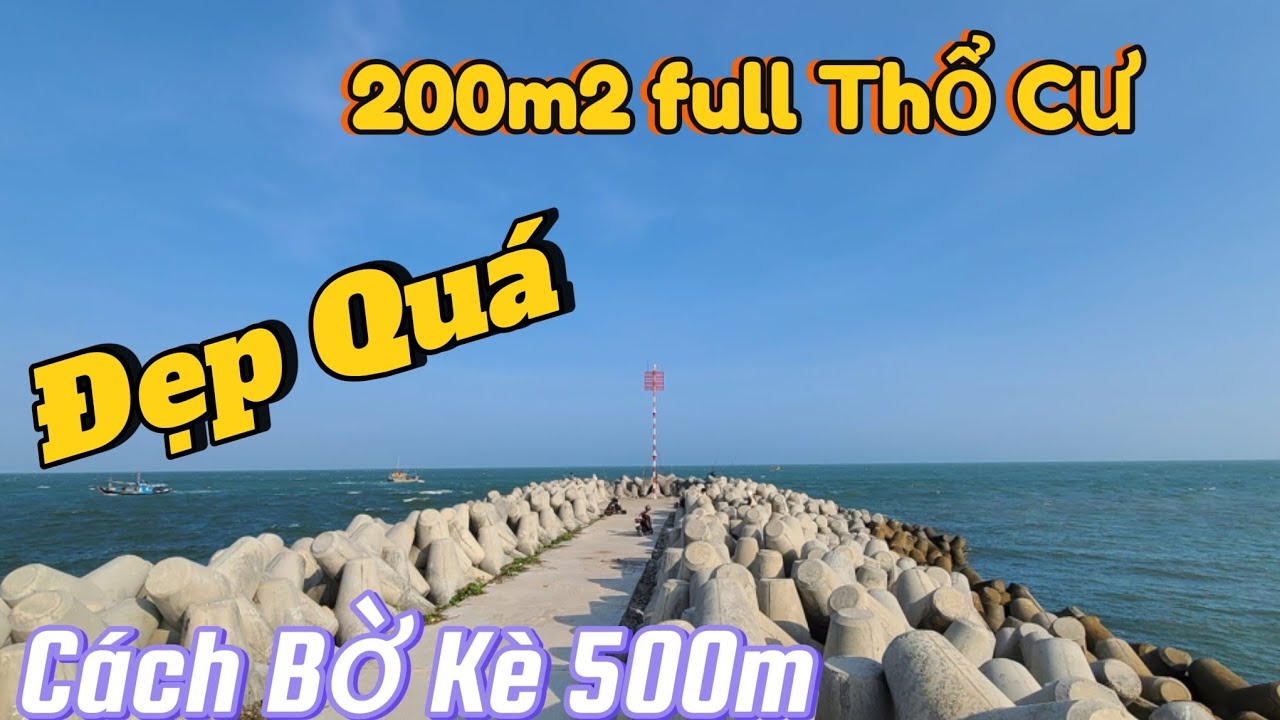 Rẻ Nhất Lộc An ! 200m2 Full Thổ Cư Ngay Trung T&acirc;m Lộc An C&aacute;ch Biển Chỉ 500M #fullthocu #bienlocan