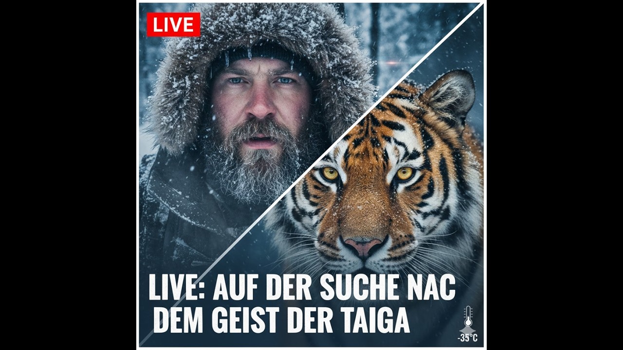 LIVE: In den Krallen des Winters – Auf der Suche nach dem Sibirischen Tiger 🐅❄️