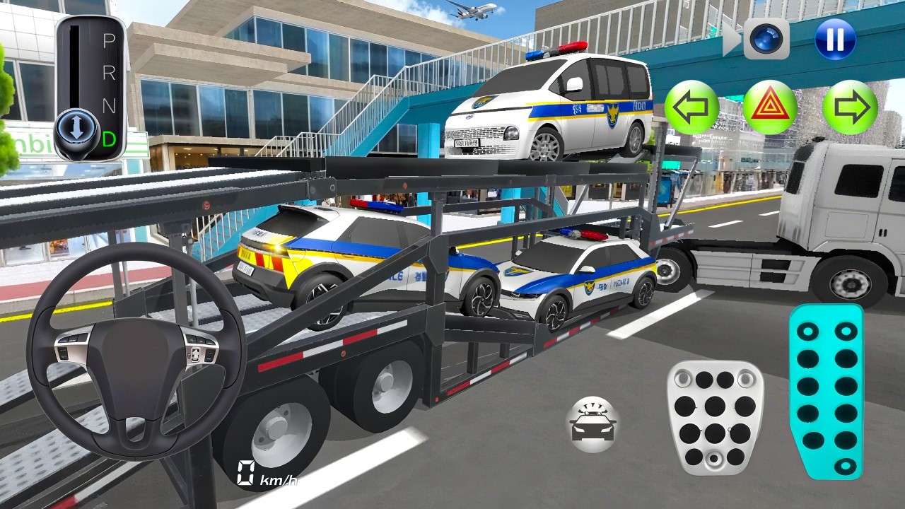 ​😱 Loading NEW Police Cars! 🔥 Ultimate Truck Transport Challenge 🚛 -  3D Driving Class 2026 Android