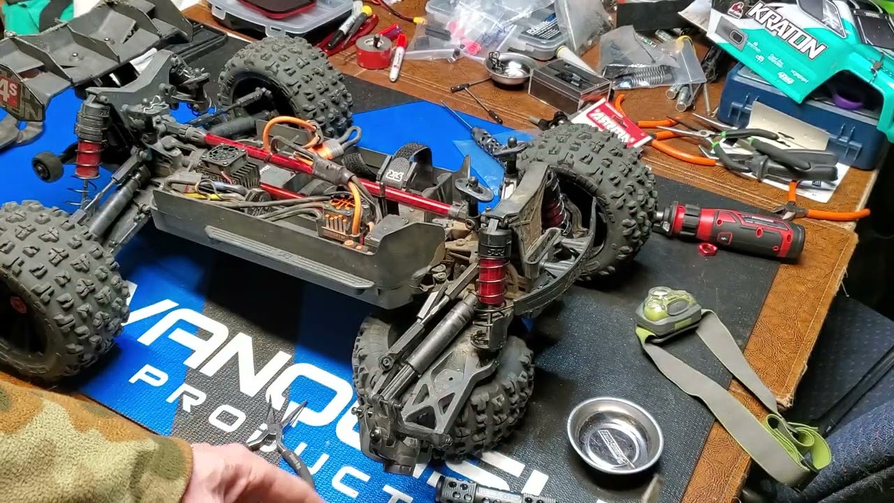 ARRMA KRATON 4S V2 DRIVE AXLE REPLACEMENT