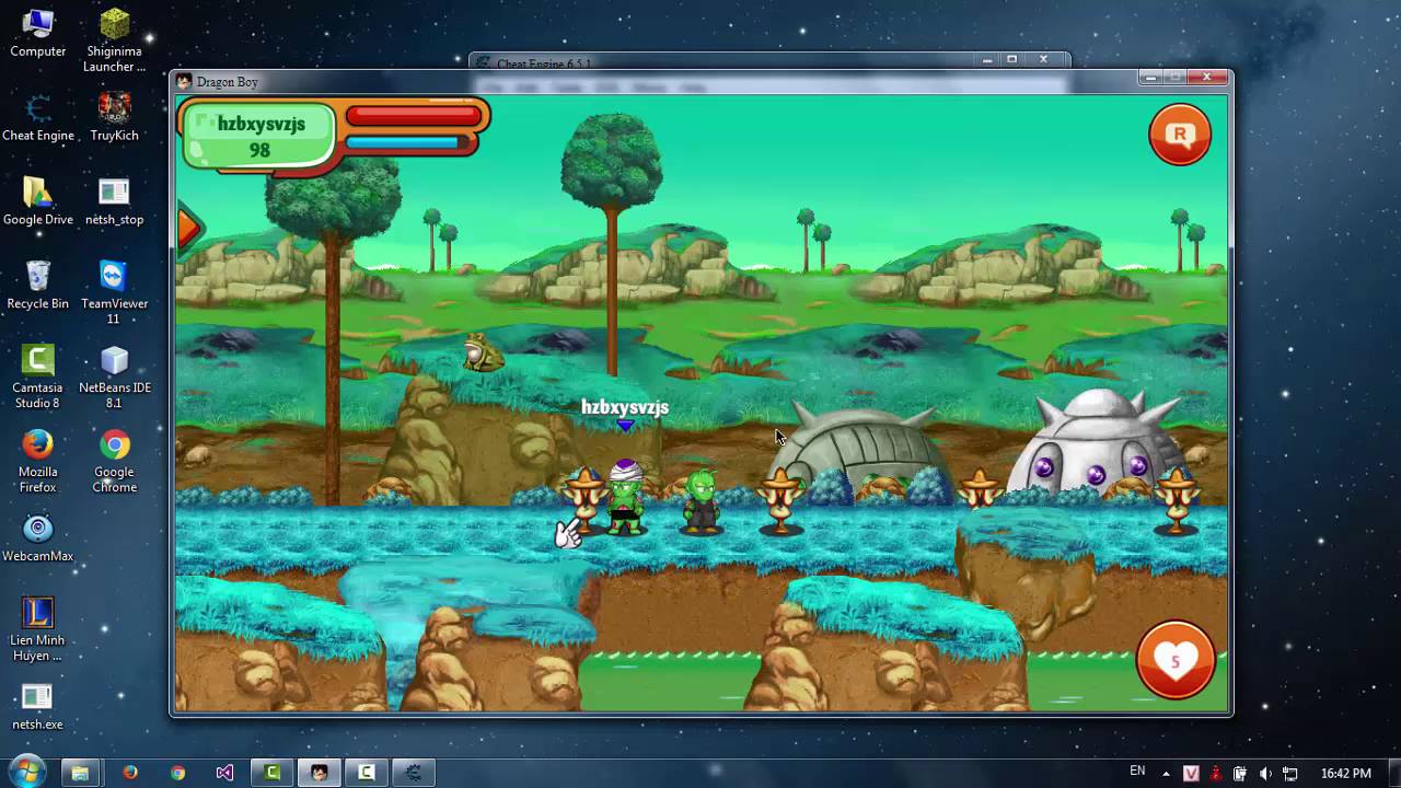Hack Ngoc Rong - Hack speed