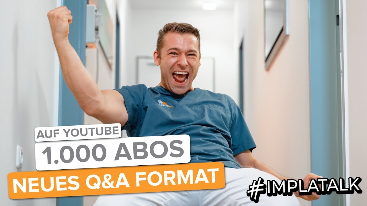 Live Q&A mit Dr. Stefan Helka zum Thema Zahnimplantate, Zahnarztangst und Mindset
