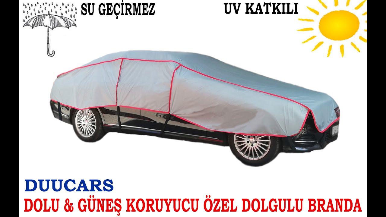 DOLU BRANDA DUUCARS DOLU DARBE & G&Uuml;NEŞ KORUYUCU &Ouml;ZEL DOLGULU OTO BRANDA