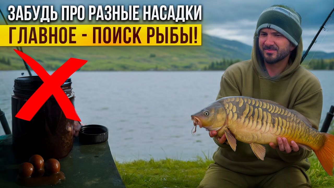 Карпфишинг: простая тактика — большой улов!