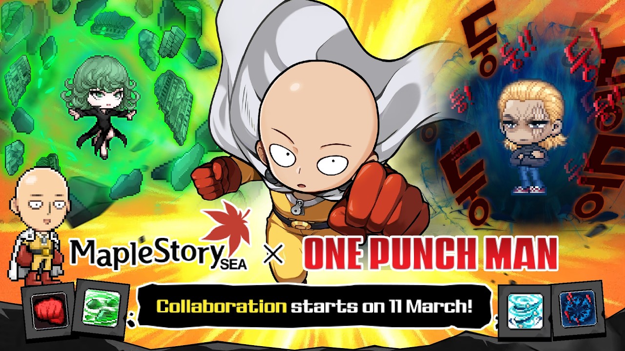 Мероприятие MapleStorySEA X One Punch Man — всё, что вам нужно знать!