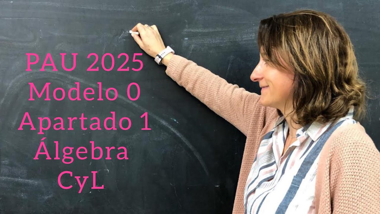 PAU 2025. MODELO 0. APARTADO 1. PROGRAMACIÓN LINEAL. CASTILLA Y LEÓN.@lasmatesdemila3221