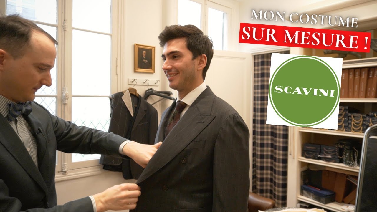 SCAVINI : découvrons ensemble mon COSTUME SUR MESURE ! (il est incroyable)