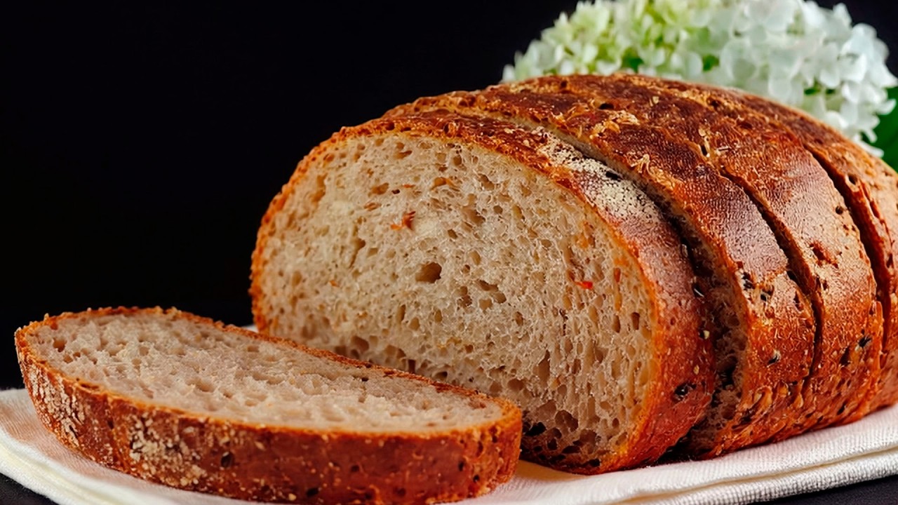 Besser als nur Brot! Kichererbsenbrot 5 Minuten ! MEHLFREI, GLUTENFREI!