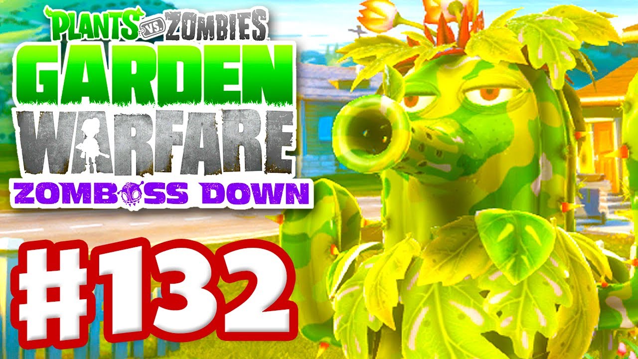 Plants vs. Zombies: Garden Warfare - Gameplay Walkthrough Part 132 - Camo Cactus (Xbox One)