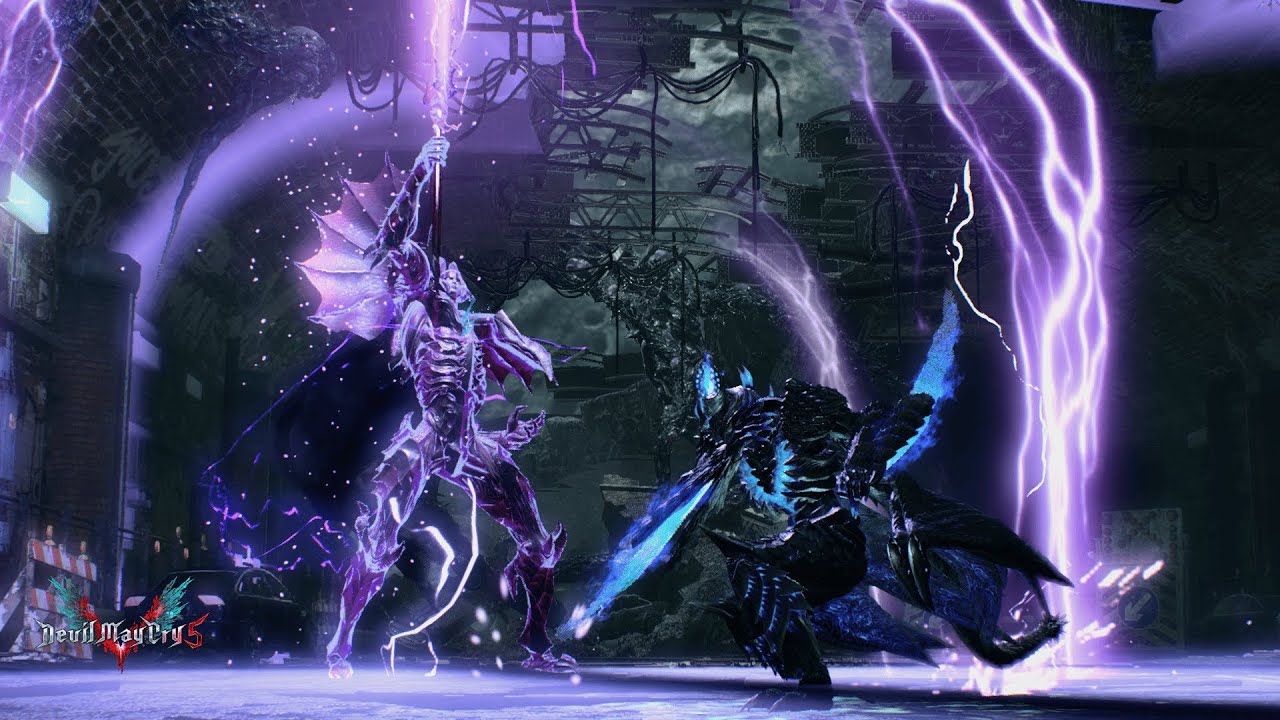 DMC 5 Vergil vs Cavaliere Angelo Dante Must Die No Damage