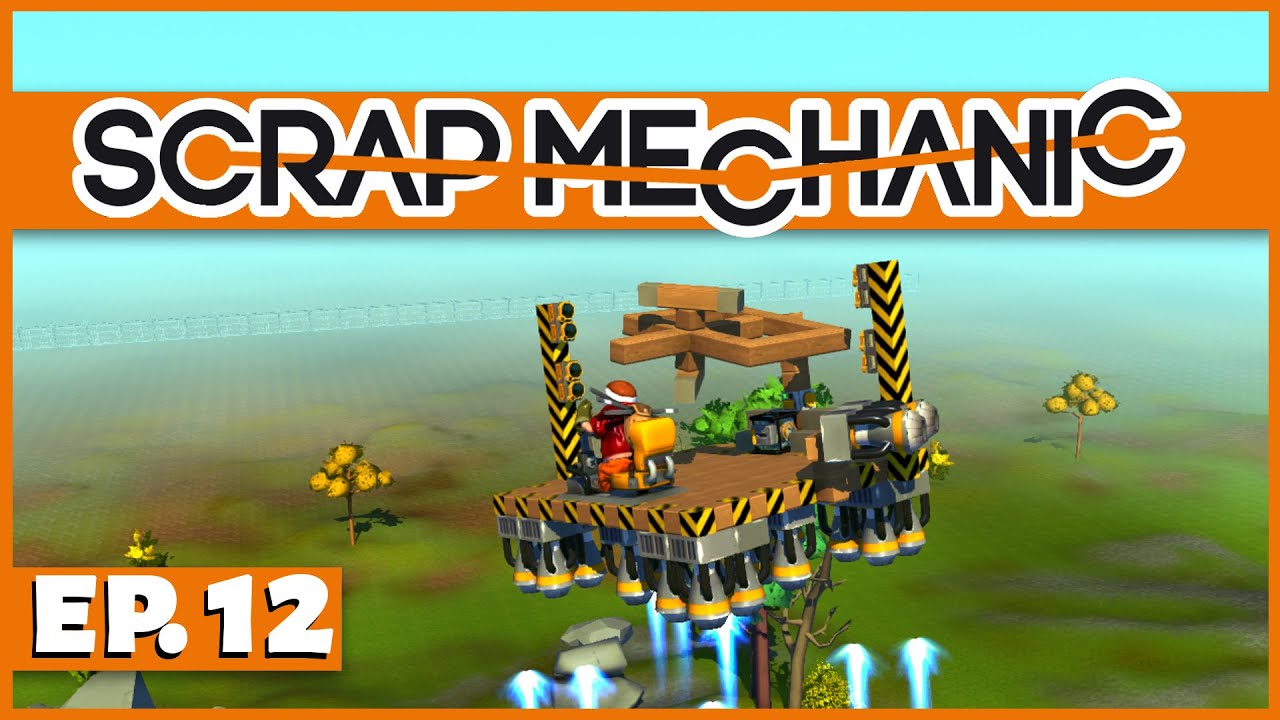Scrap Mechanic - Ep. 12 - Building a Gyroscope! - Let's Play Scrap Mechanic Gameplay