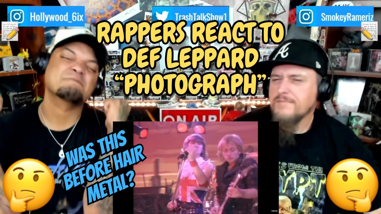 Рэперы отреагировали на песню Def Leppard «Photograph»!!!